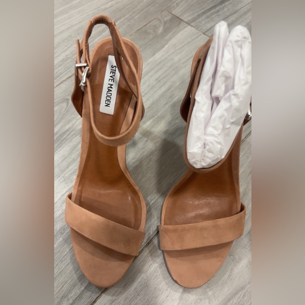 Steve Madden Nude Heeled Sandals